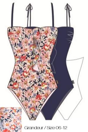 Shan Kyoto Bandeau One-Piece